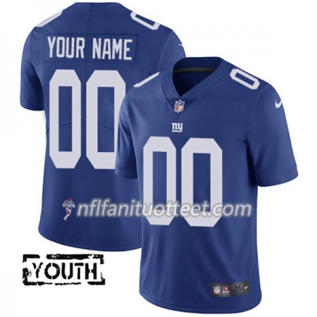 Lasten New York Giants NFL Pelipaita Custom Sininen